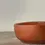 Thumbnail: Handmade terracotta dessert bowl detailed view