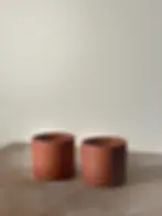 Terracotta Handmade Mugs Aesthetic View
