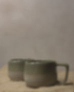 Textured Ceramic Cup front view