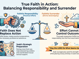 2026-10-06 | 🏃 Stop Waiting Without Acting: Do Your Part and Trust God | 역대상 19:8-19 스노우던교회 큐티노트