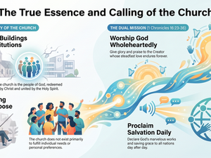 2026-09-29 | 🎯 Stop Just Attending Church: Discover Its True Purpose | 역대상 16:23-36 스노우던교회 큐티노트