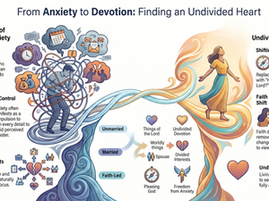 ✨ Free from Anxiety: How to Please God in Singleness, Marriage, and Life | 1 Corinthians 7 Devotional (7-Step QT)