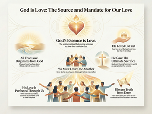 God is Love: Source and Mandate ❤️ | 1 John 4 Devotional (7-Step QT)