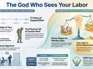 ❤️🔥 Feeling Unseen? God Has Not Forgotten Your Work | Ezekiel 29-30 Devotional (7-Step QT)