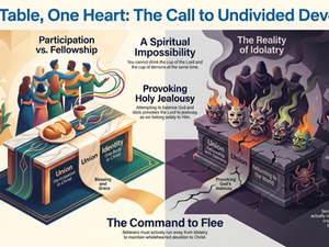 🍽️ You Can’t Sit at Both Tables | 1 Corinthians 10 Devotional (7-Step QT)