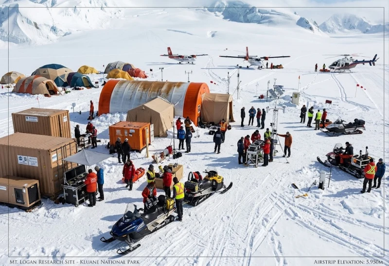Mt. Logan airstrip’s growth was largely driven by Yukon glacier pilot Andy Williams.