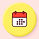 a button of a calendar 