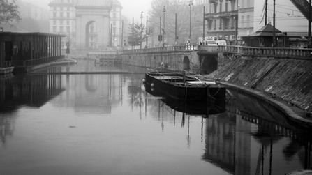 Nebbia in darsena a MIlano