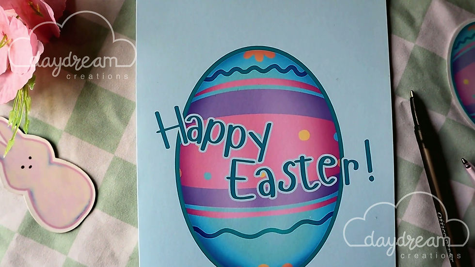 Thumbnail: Happy Easter Greeting Card