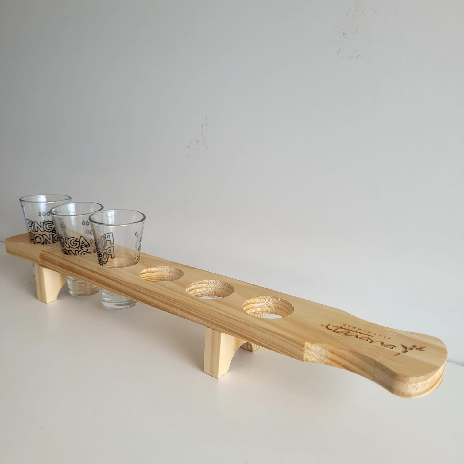 bandeja para servir shots