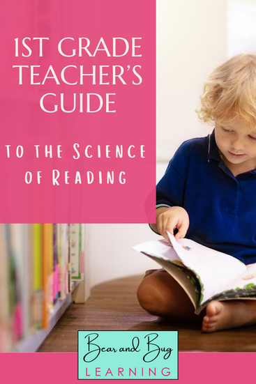1st grade teachers guide to the science of reading