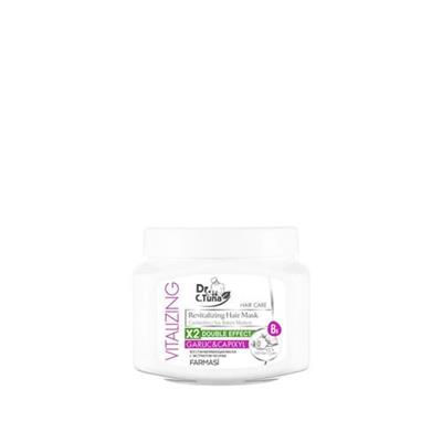 DR.C.TUNA VITALIZING SARIMSAKLI SAÇ MASKESİ 500 ML
