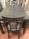 Thumbnail: New 6-Piece Dinning Table and Chair Set with Bench, Gray