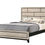 Thumbnail: New Queen Panel Bed, Driftwood Beige Finish