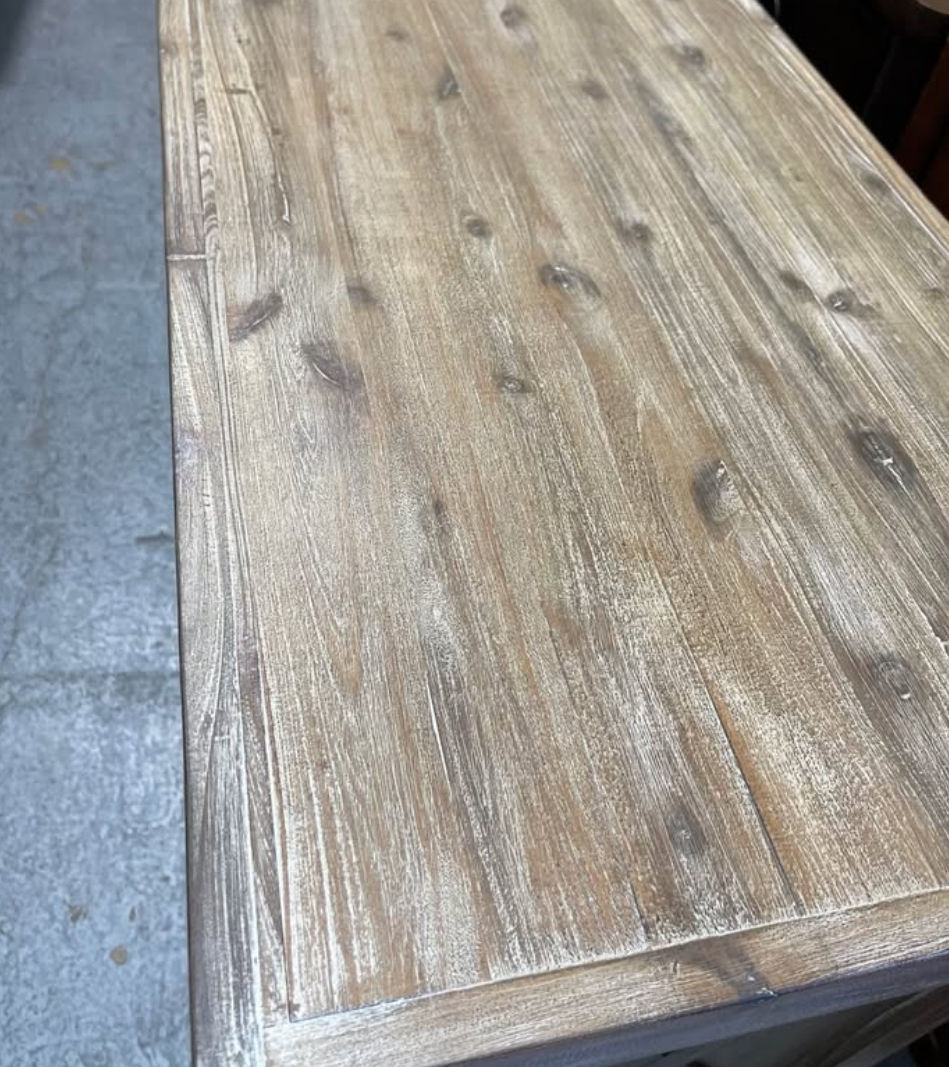 Thumbnail: New Brown Entertainment Console, Acacia Wood Wood Planks