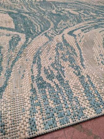 Thumbnail: New Naples Outdoor Area Rug 6ft 6 in x 9 ft 6 in