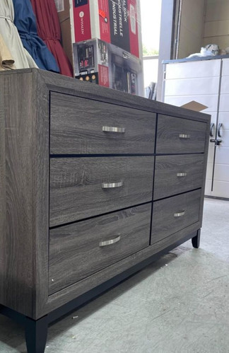 New 6 Drawer Dresser Gray Home Goods Bargains