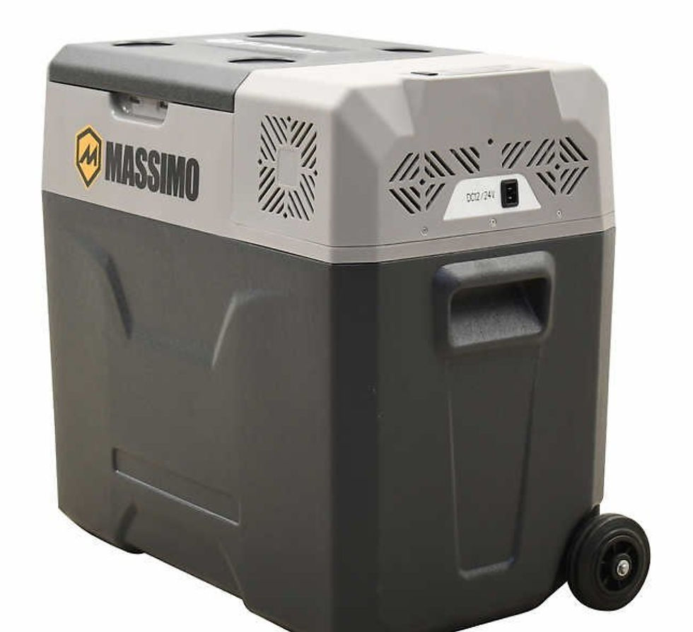 Thumbnail: New Massimo Electric Portable Cooler, 52 Quart