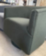 Thumbnail: New Barrel Swivel Accent Chair, Green