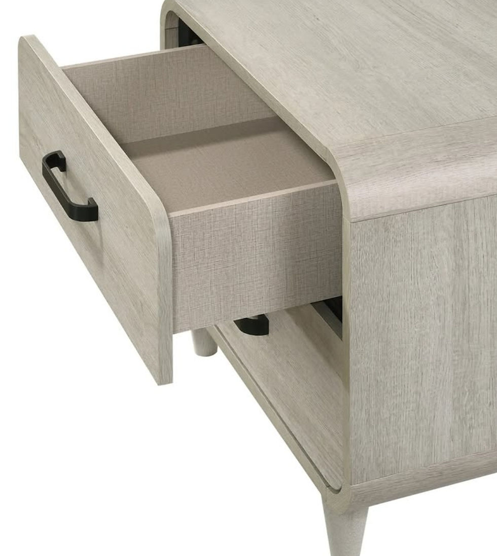 Thumbnail: Set of 2 New Nightstand, White