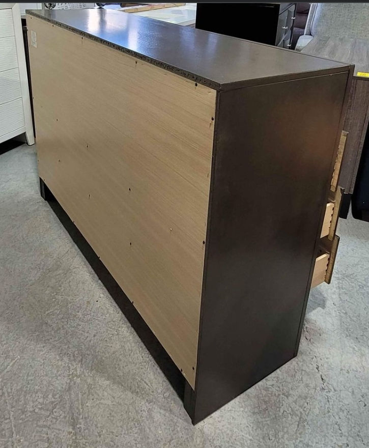 Thumbnail: New Contemporary 9-Drawer Dresser, Gray