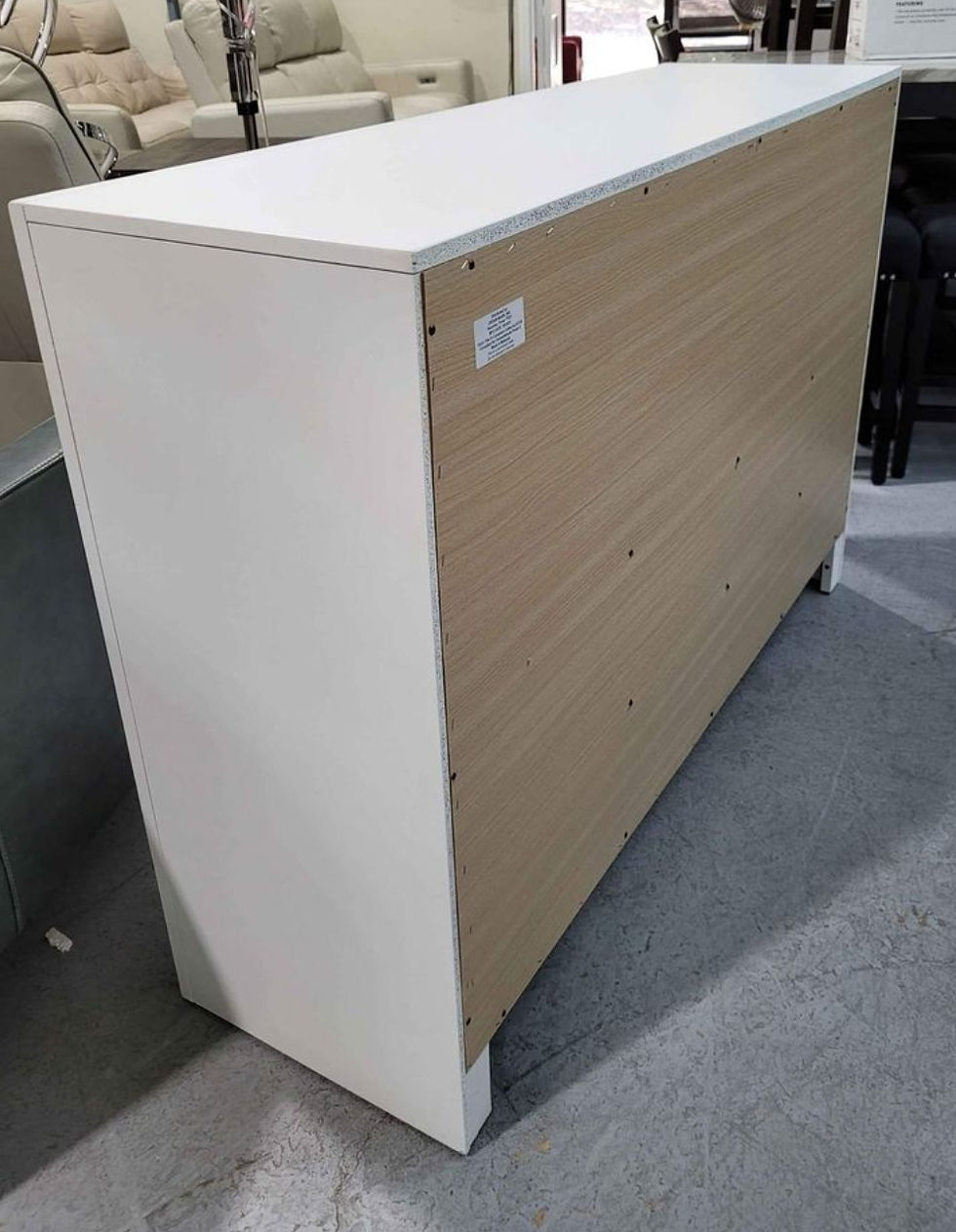 Thumbnail: New Contemporary 9-Drawer Dresser, White