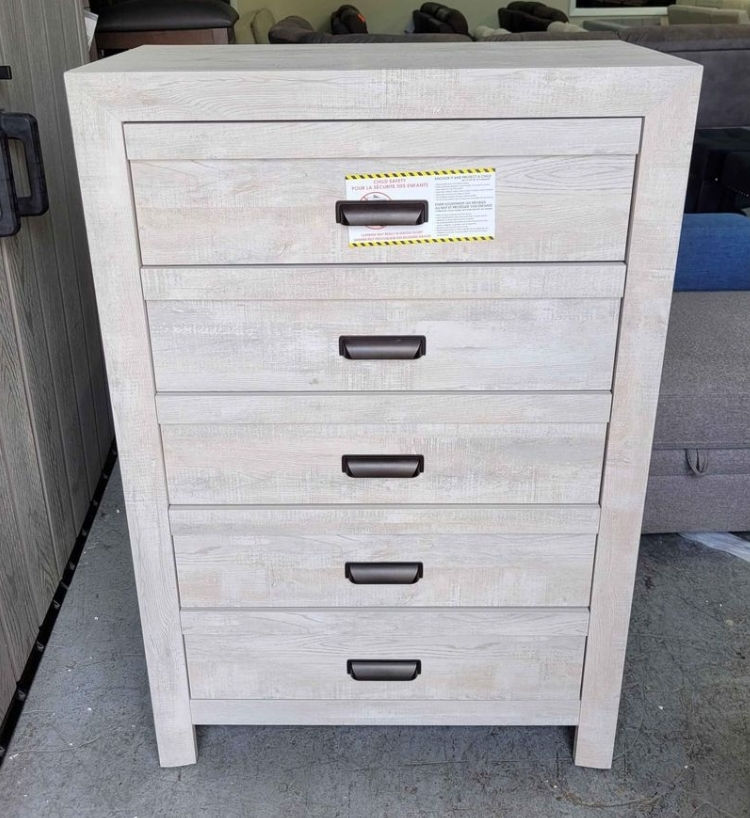 Thumbnail: New 5-Drawer Chest, Cream