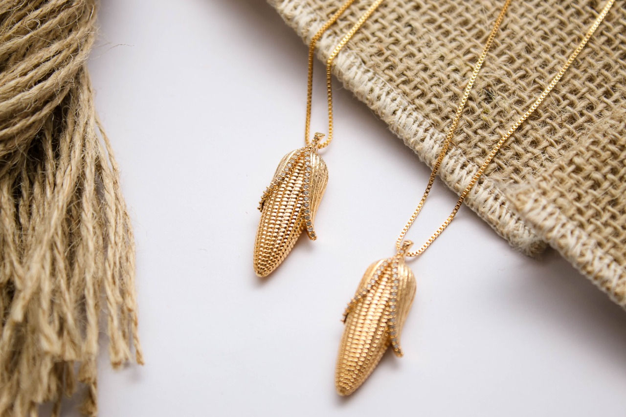 COLAR MILHO - COLEÇÃO AGRO