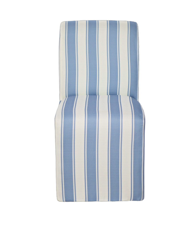 Thumbnail: Marie Blue Stripped Sofa Chair