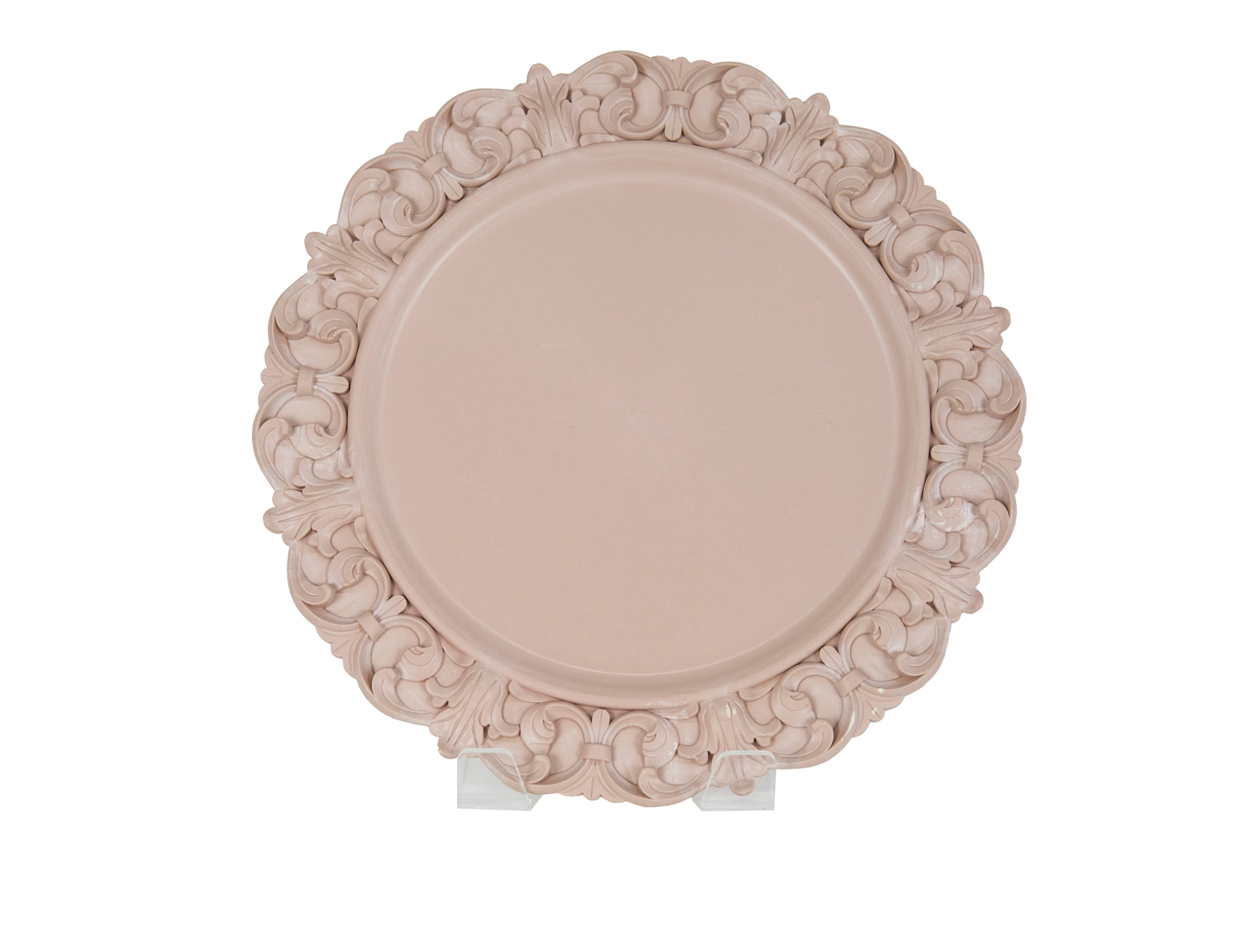 Blush Adele Charger Plate