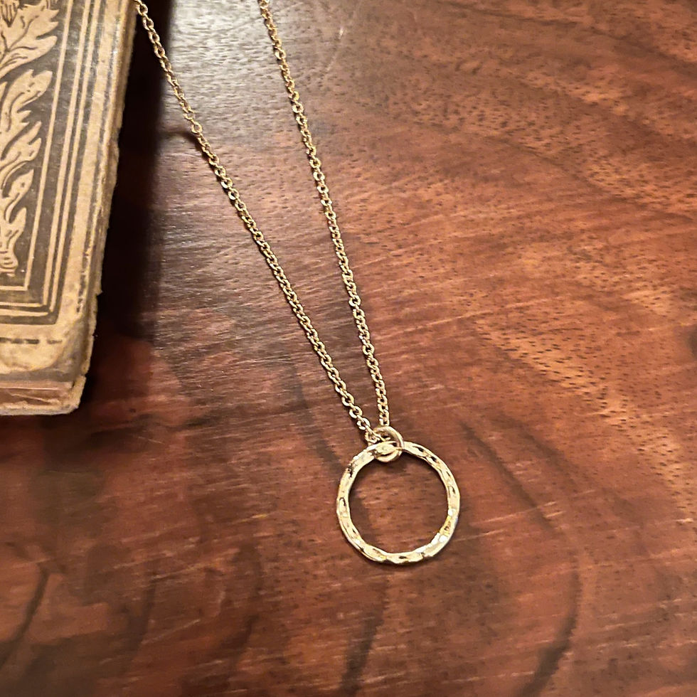 Thumbnail: Simple Circle Necklace