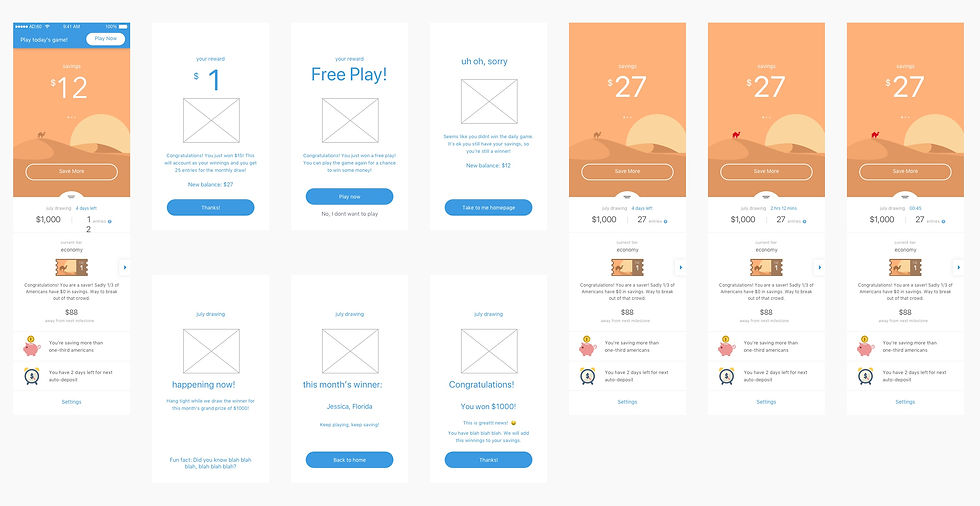 Homepage explorations