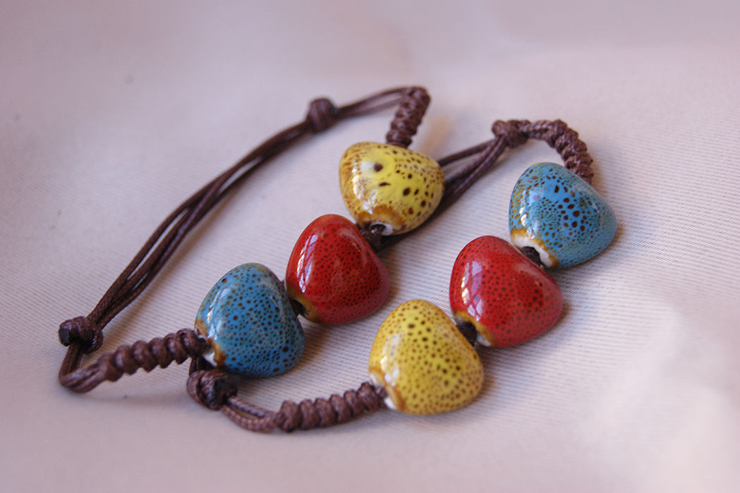Pulseras de corazón
