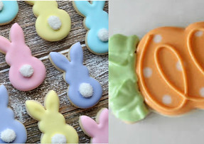 Variety of decorated cookies: holiday, Easter, floral, graduation 2025