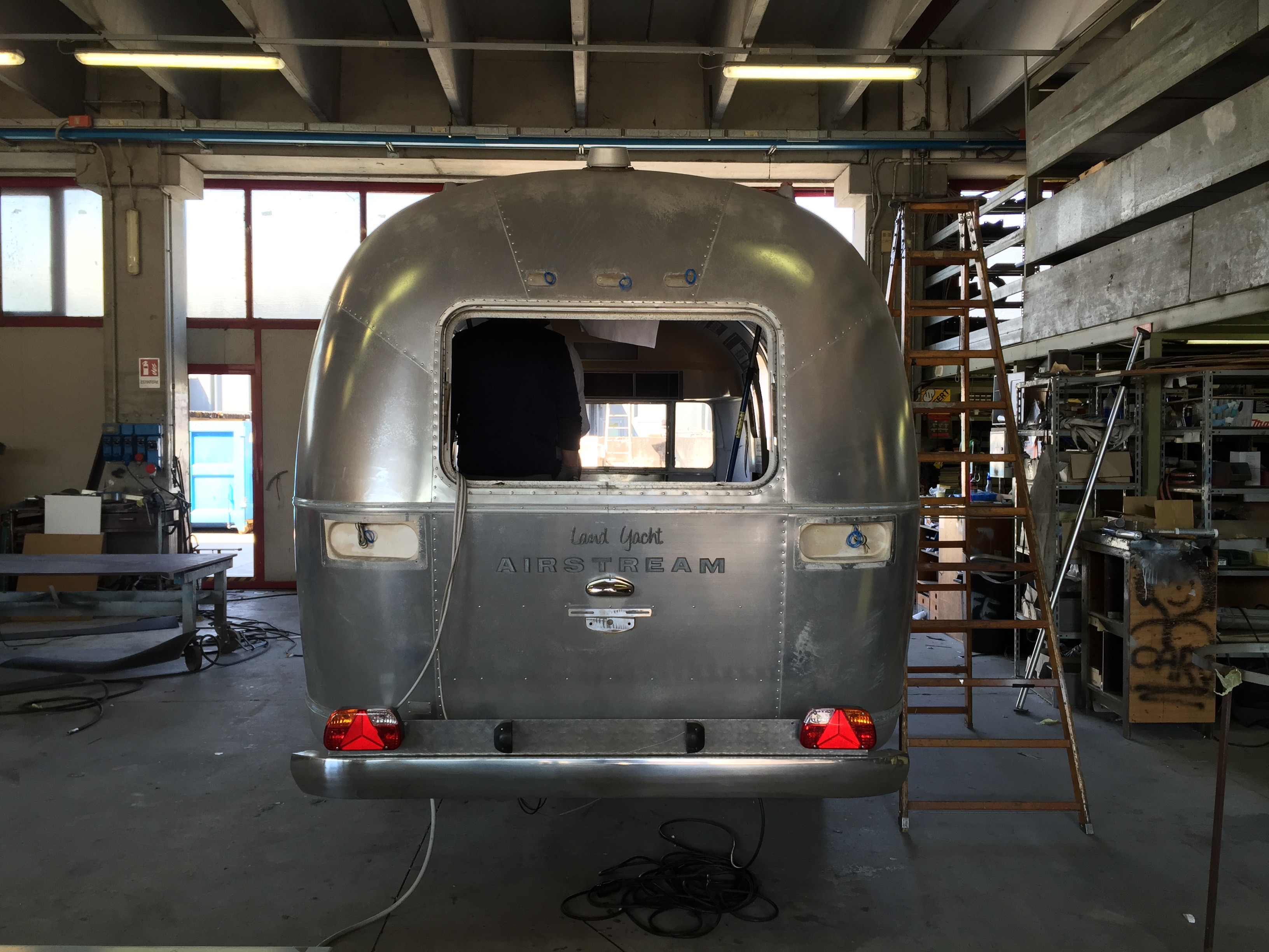 Airstream collegamento elettrico