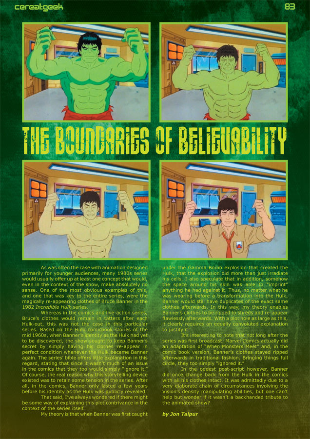 Thumbnail: cereal:geek #4 (100 pages)