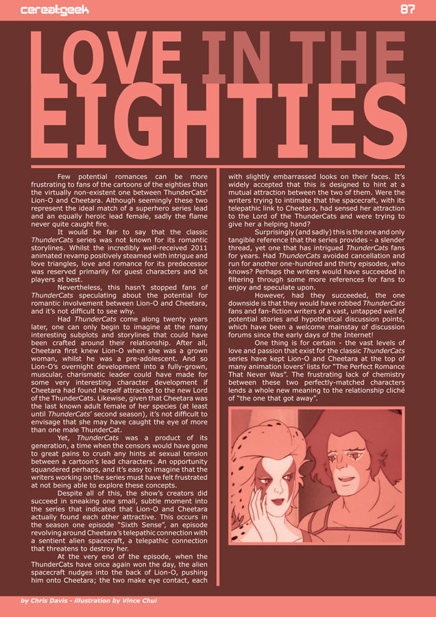 Thumbnail: cereal:geek #9 (100 pages)