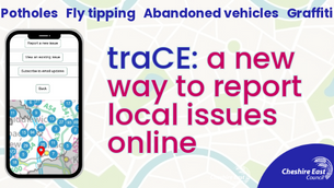 Cheshire East to launch new online tool for easy reporting of local issues