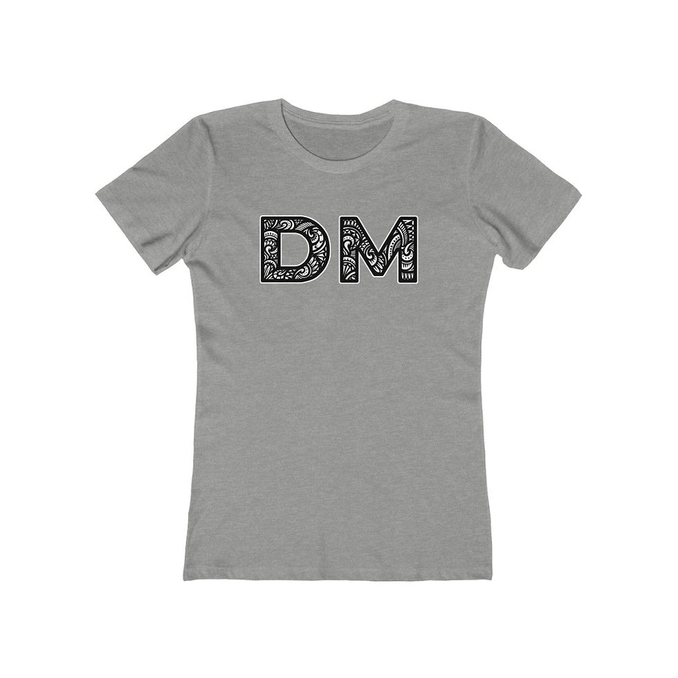 Thumbnail: Diamond Moto DM Tribal Women's T-Shirt-Slim Fit