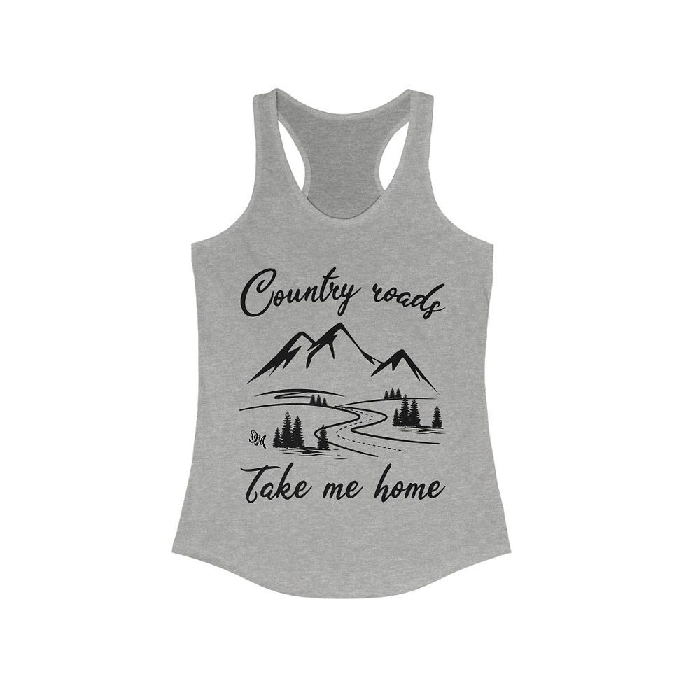 Thumbnail: Country Roads Women's Tank-Slim Fit