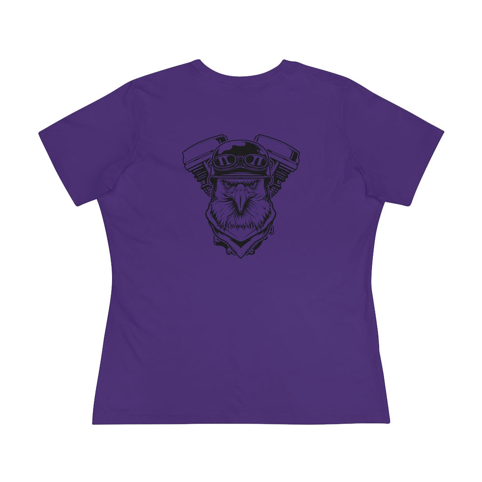 Thumbnail: V-Twin Eagle Women's T-Shirt -Relaxed Fit