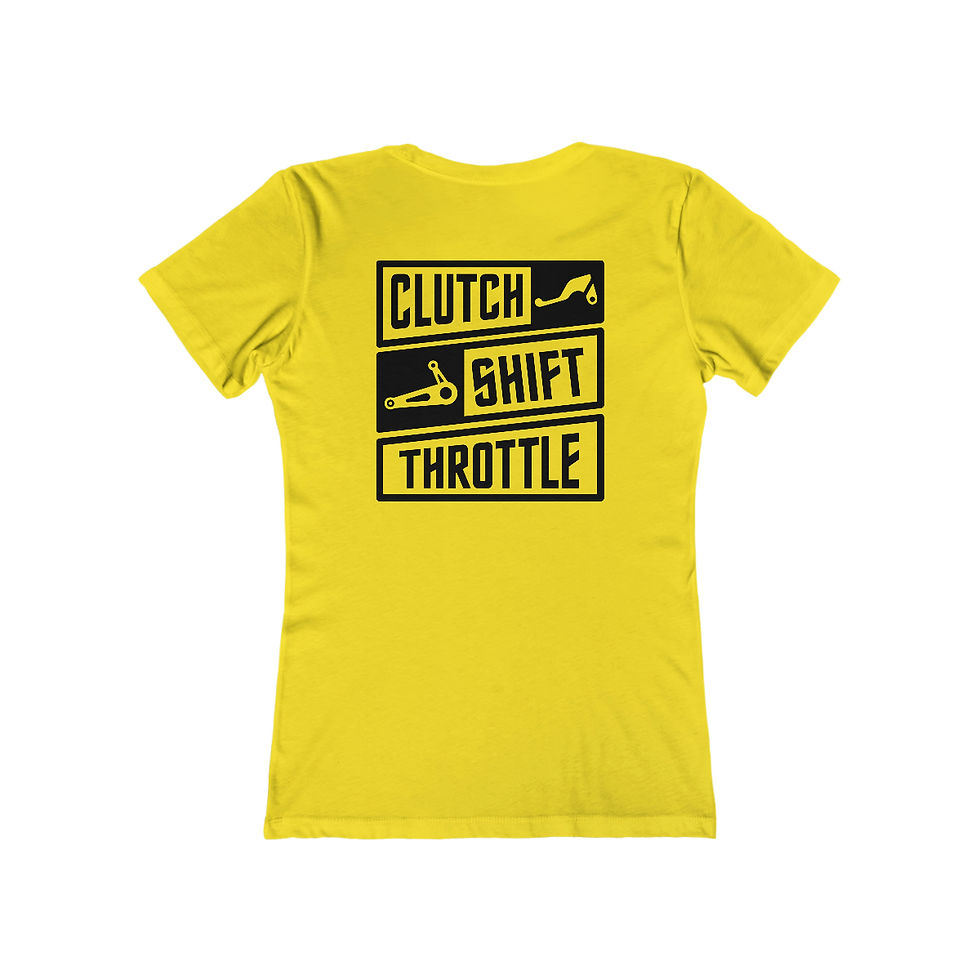 Thumbnail: Clutch, Shift, Throttle Women's T-Shirt-Slim Fit