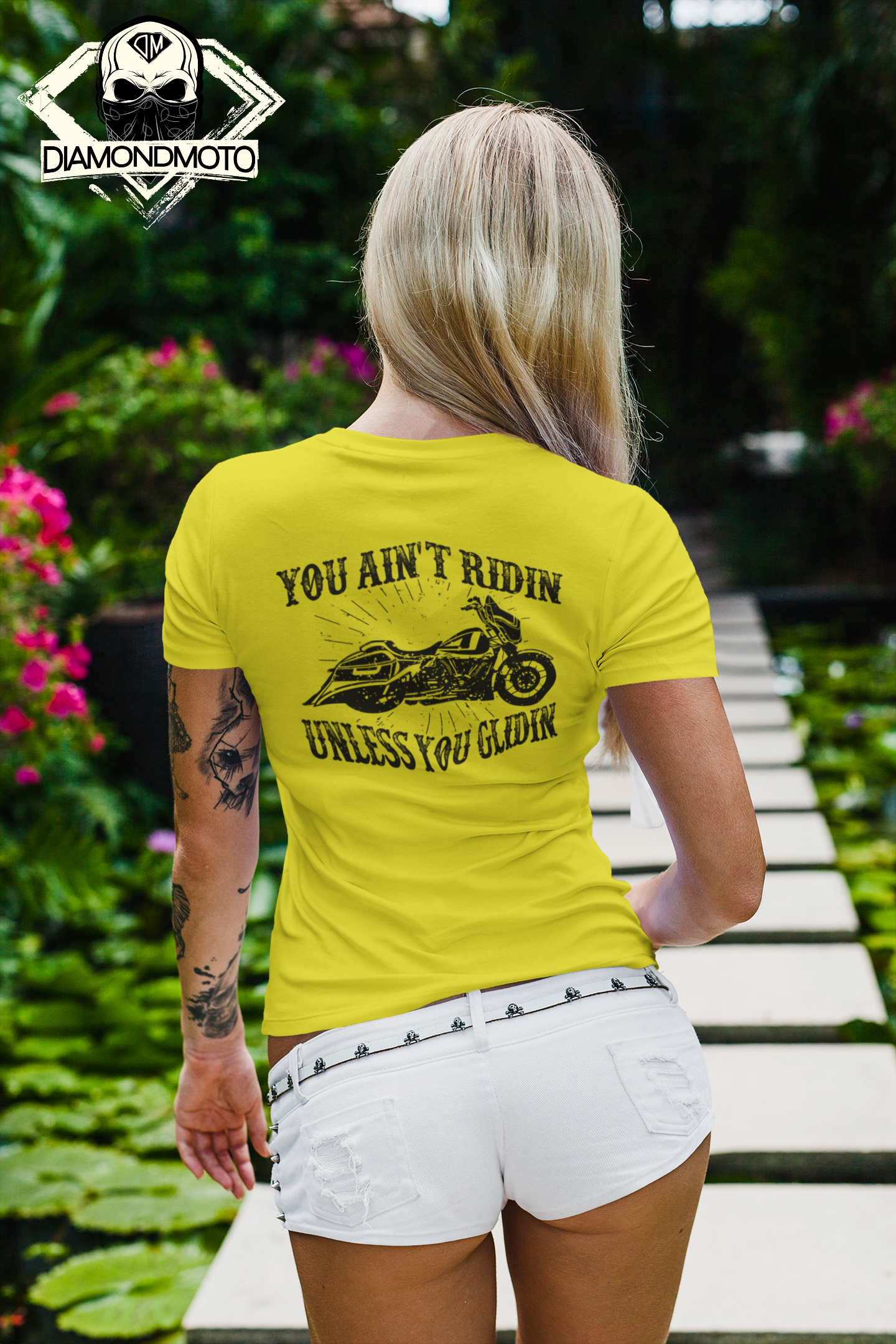 You Ain't Ridin Women's T-Shirt-Slim Fit
