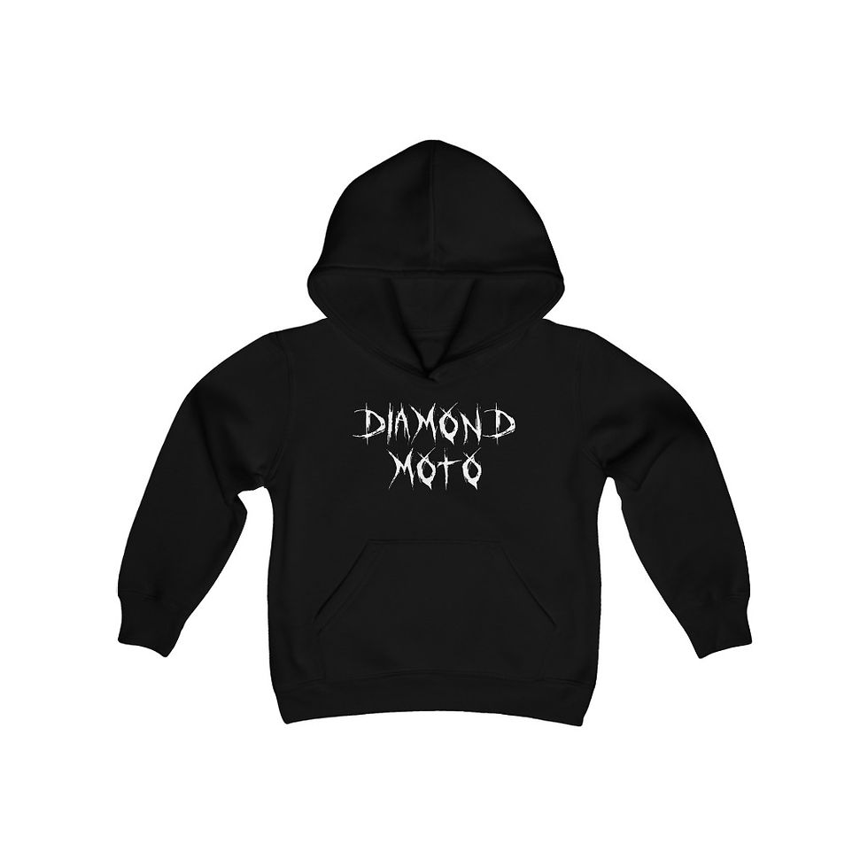 Thumbnail: Diamond Moto Grudge Kid's Hoodie