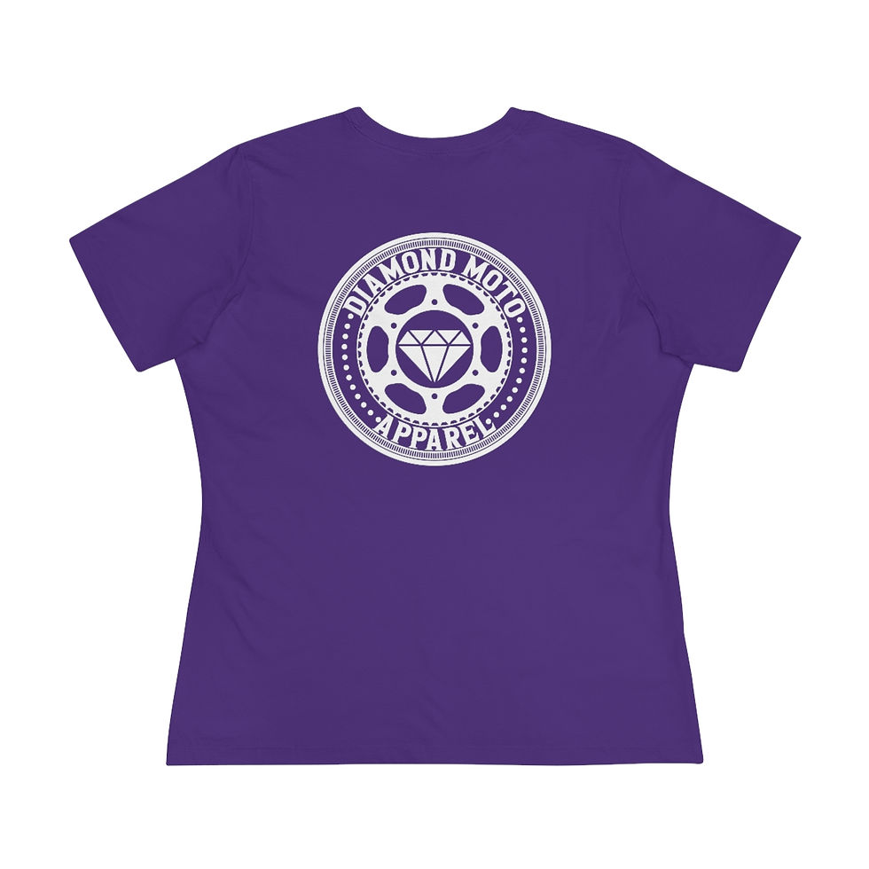 Thumbnail: Diamond Moto Retro 2 Women's T-Shirt -Relaxed Fit