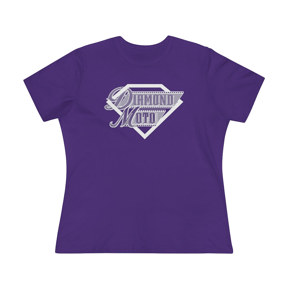 Thumbnail: Diamond Moto Etch Women's T-Shirt -Relaxed Fit