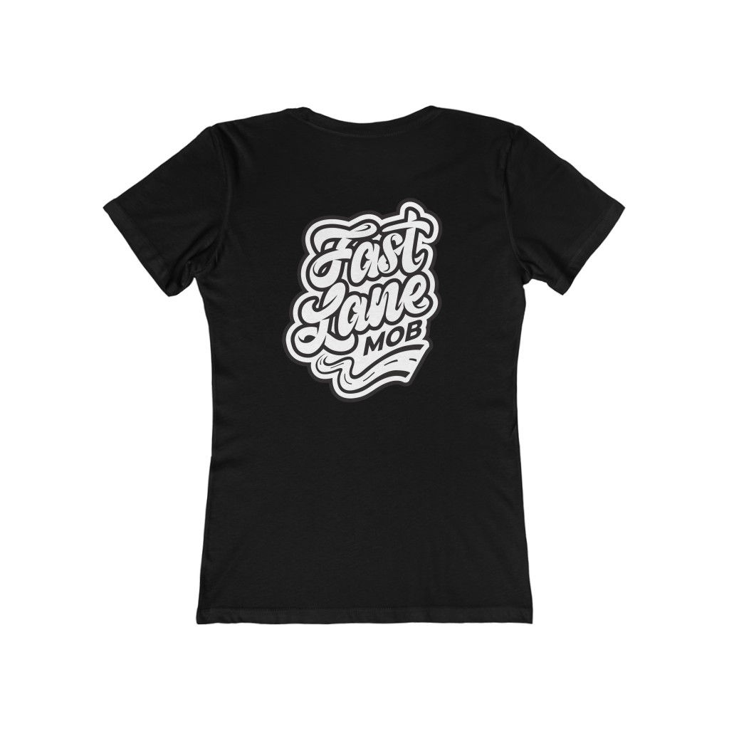 Fast Lane Mob Women's T-Shirt-Slim Fit