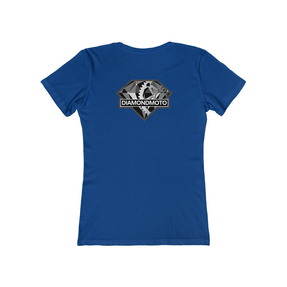 Thumbnail: Diamond Moto Classic Women's T-Shirt-Slim Fit
