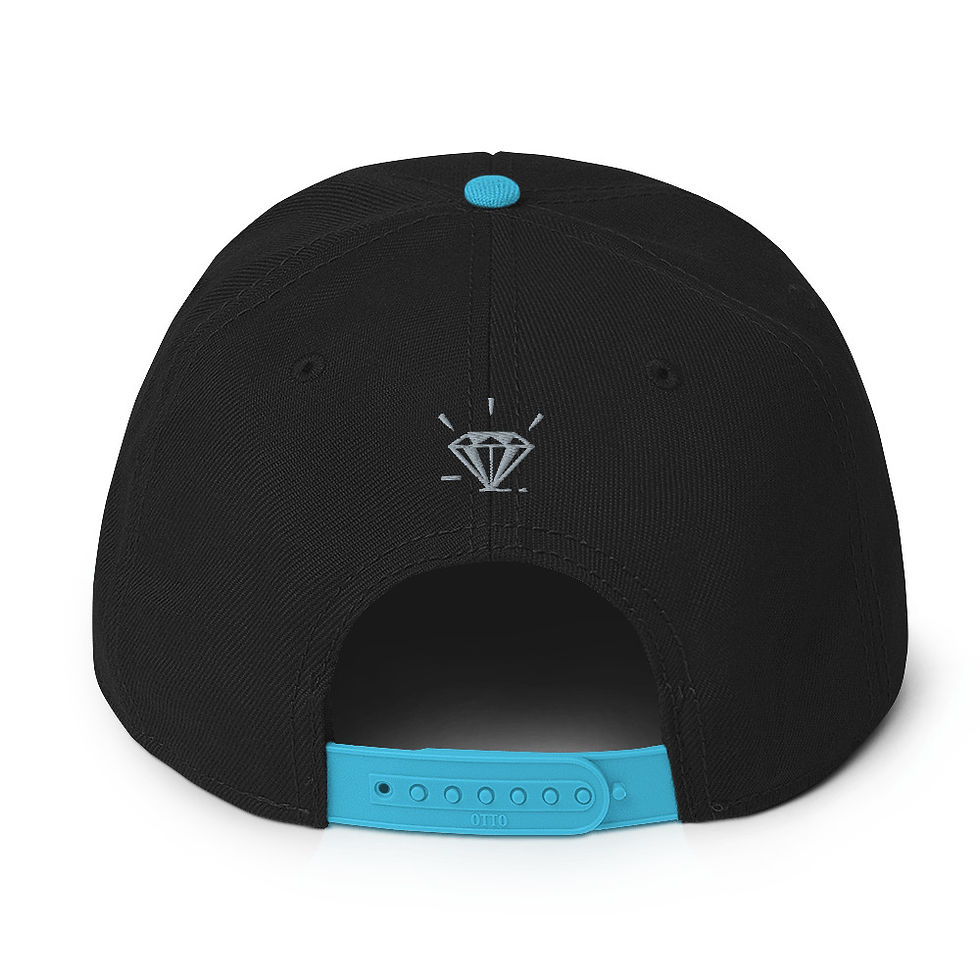 Thumbnail: Diamond Moto Simple Design Snapback-Grey Logo