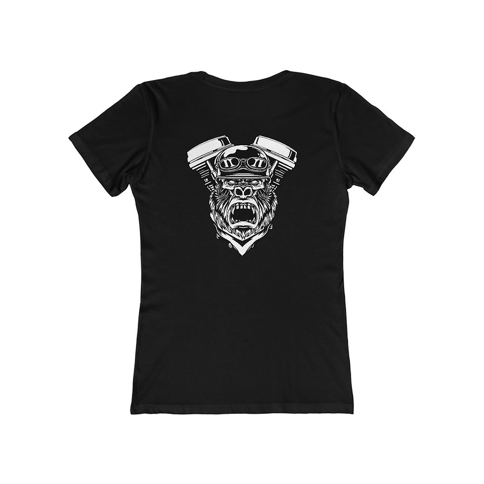 Thumbnail: V-Twin Gorilla Women's T-Shirt-Slim Fit